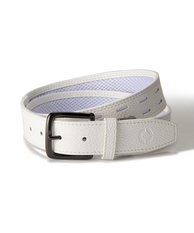 ZERO HALLIBURTON パンチングメッシュベルト ZHG-BELT26 85321 ホワイト