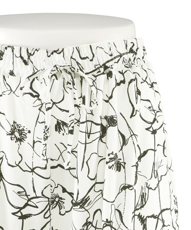 San-ai Resort（三愛水着楽園） ロングパンツセット　9M・11L　【Coral veil（コーラルヴェール）】 ブラック