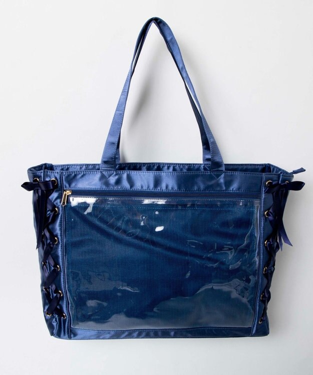 WEGO 【痛バ＆推し活】レースアップ痛バッグL ブルーその他