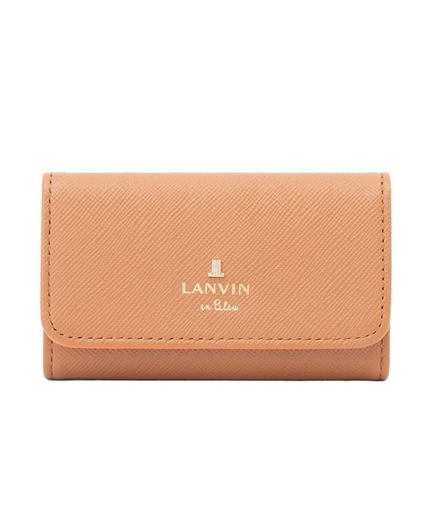 LANVIN en Bleu リュクサンブールカラー キーケース ブラウン