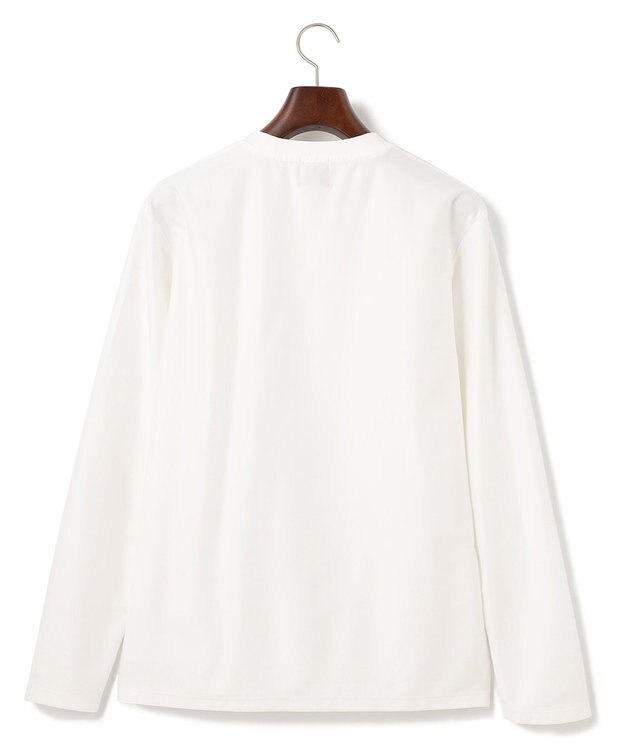 J.PRESS MEN 【WEB限定】KANEMASA ロングスリーブTシャツ ホワイト系