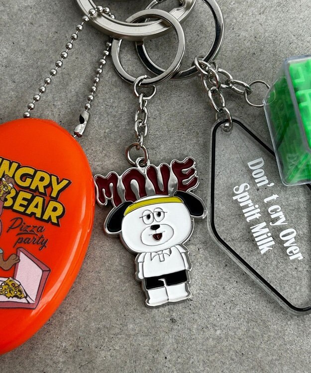 WEGO メタルキーホルダー 柄1