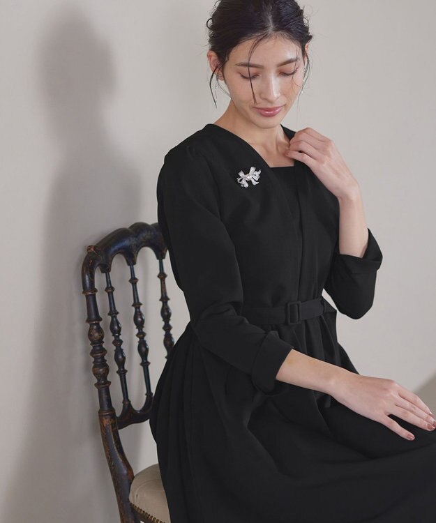 Tiaclasse ウェーブリボン ブローチ シルバー