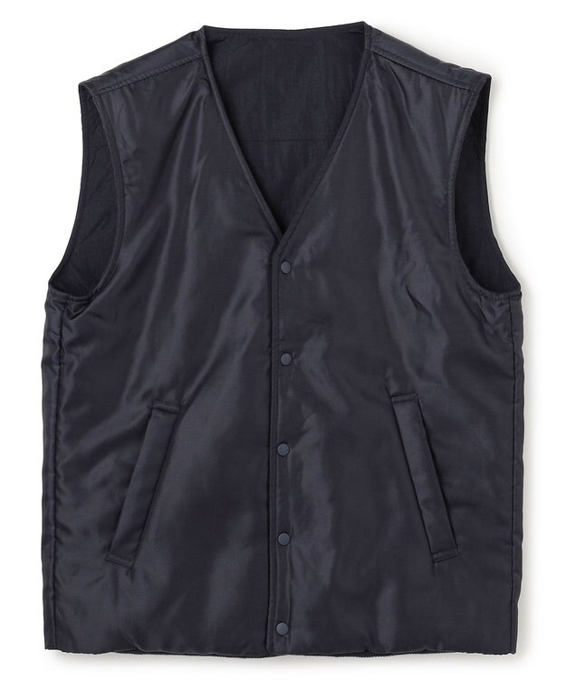 JOSEPH HOMME 【2WAY】パデットニットブロック　リバーシブルベスト ネイビー系