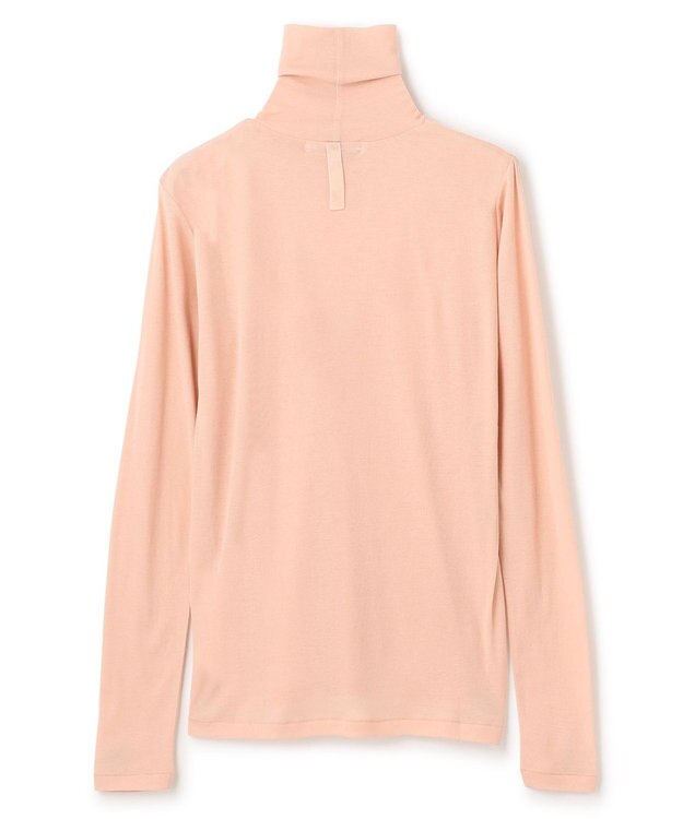 BEIGE， SORE / コットンシアーハイネックカットソー Nude