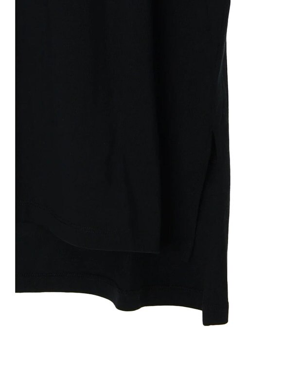 CRAFT STANDARD BOUTIQUE シルケット天竺　スクエアＰＴ　ＢＩＧ　Ｔｅｅ　Ｓ／Ｓ Black
