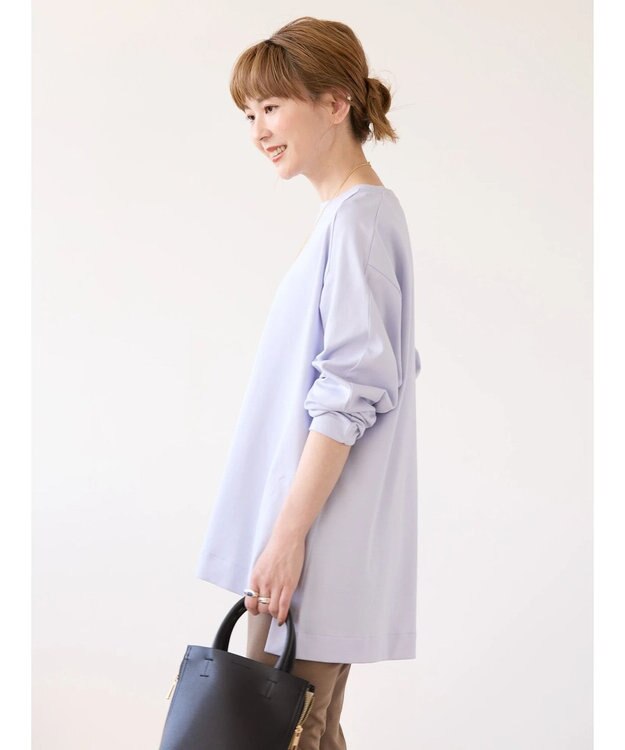AMERICAN HOLIC サイドスリットカットチュニック Off White