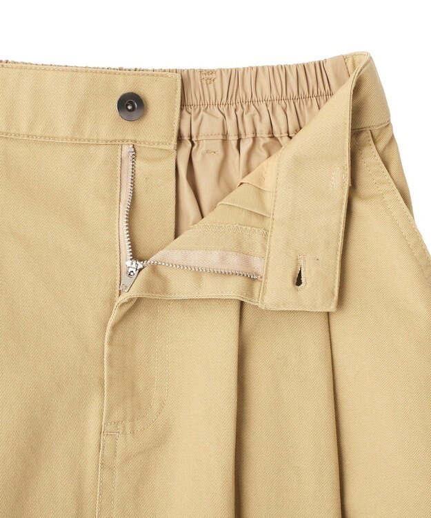 YECCA VECCA 異素材MIXロングスカート Beige