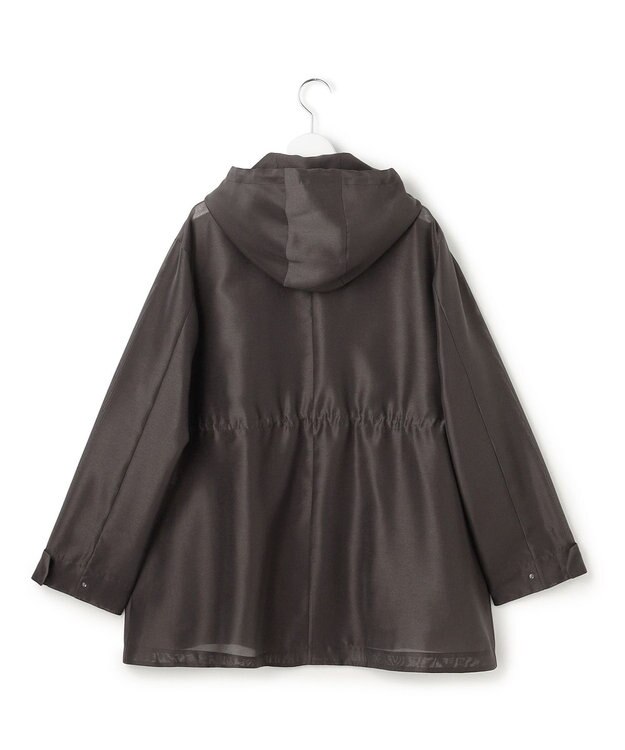 ICB L テントライン フーデットコート チャコール［シアー］