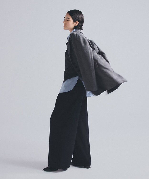 UNFILO リングツイード ジャケット ブラック