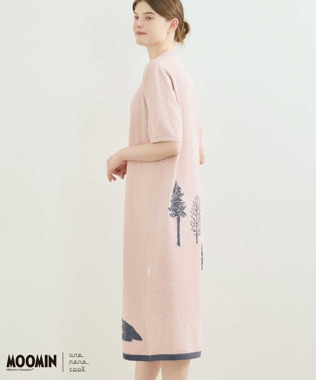 une nana cool 【ムーミン】 MOOMIN * une nana cool  なめらかふわふわワンピース OR