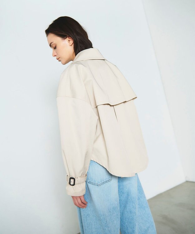 GRACE CONTINENTAL ドルマントレンチジャケット ベージュ