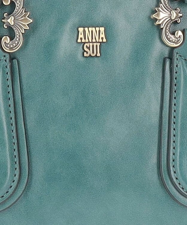 ANNA SUI ディディオン 2wayバッグ ターコイズ