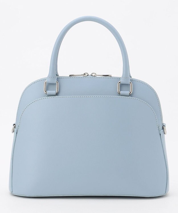 自由区 【カタログ掲載】【MILOS】レザーポケット バッグ サックス