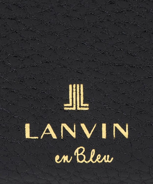 LANVIN en Bleu リュバン 二つ折り財布 ブラック