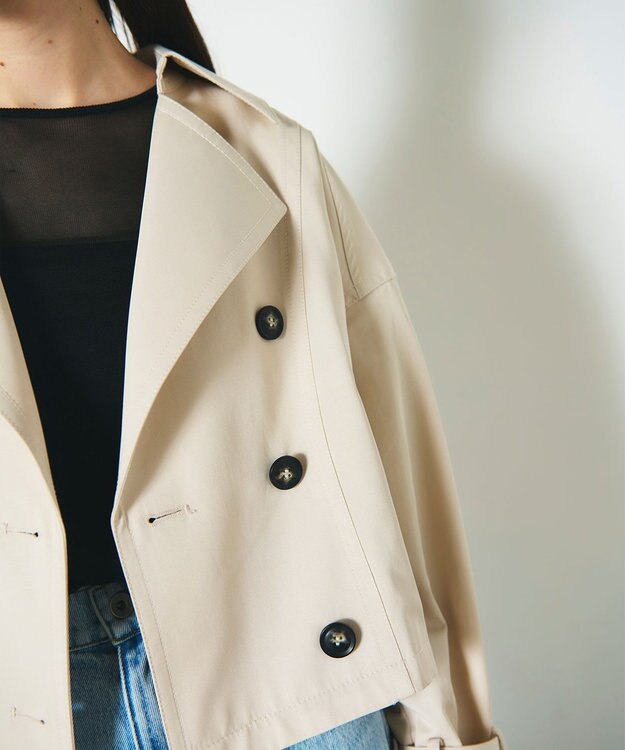 GRACE CONTINENTAL ドルマントレンチジャケット ベージュ