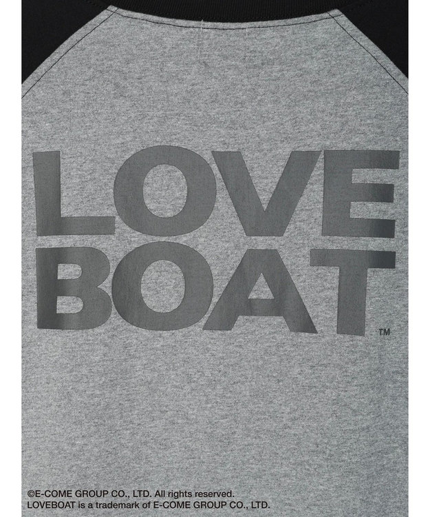 Green Parks ■別注　ＬＯＶＥ　ＢＯＡＴ　ラグランワンピース Gray