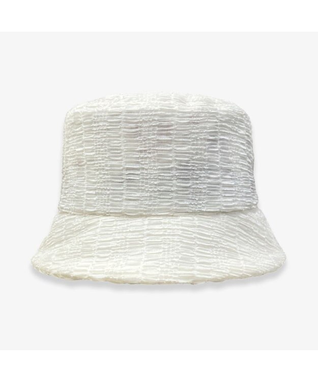 林八百吉商店 un chapeau  シャーリングハット ホワイト