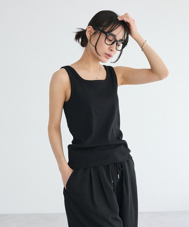 CRAFT STANDARD BOUTIQUE 前後2WAYタンクトップインナー Black