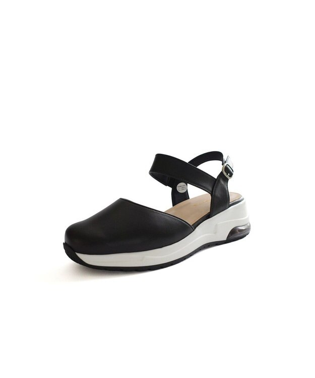 Pointer 日本製 本革スポーツサンダル ブラック