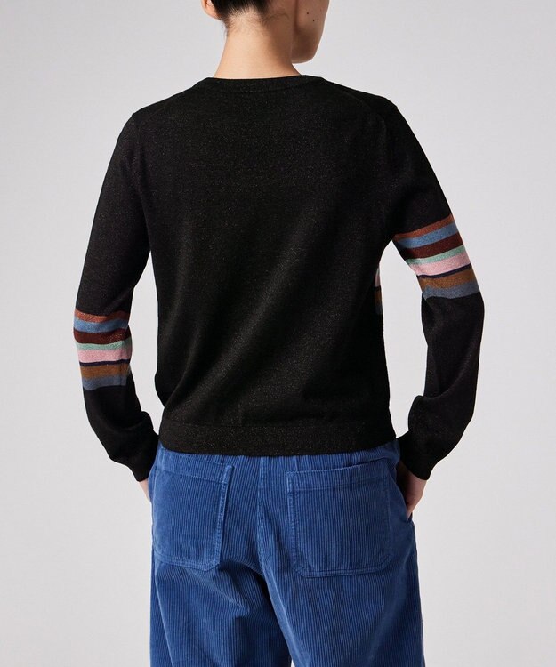 Paul Smith ラメ スワール ニット ブラック