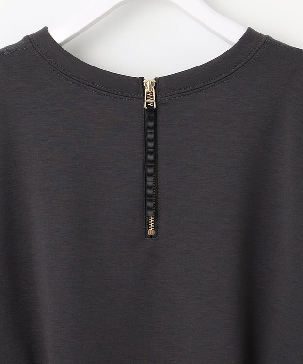 ANY SIS 【洗える・2SET】ダンボール プルオーバー×ギャザー スカート スレート×ブルー