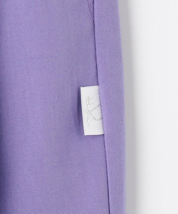 組曲 KIDS 【110-140㎝】フリルクロップ丈 パンツ モーブ系