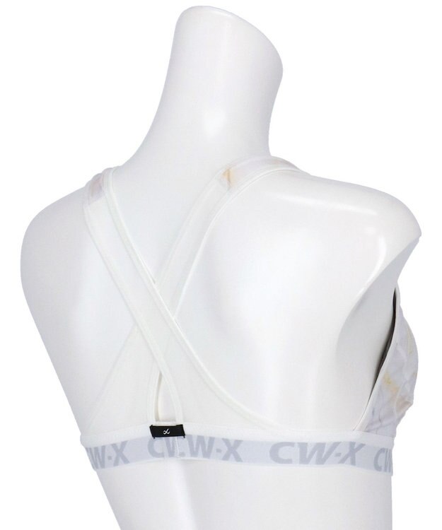 CW-X 【WOMEN】 スポーツブラ 5方向 吸汗速乾（前身頃） HTY128 /ワコール クリーム