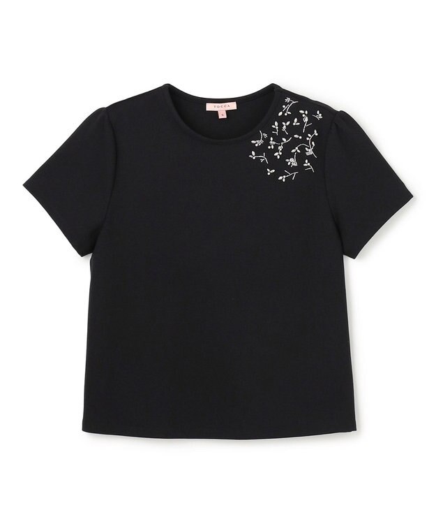 TOCCA TWINKLE BIJOU Tシャツ ブラック系
