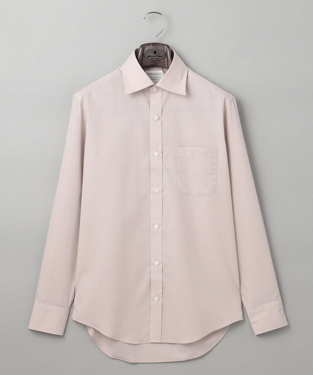 GOTAIRIKU 【形態安定】PREMIUMPLEATS_レギュラーカラー 通年ドレスシャツ_アイボリー(24年秋冬モデル) アイボリー系