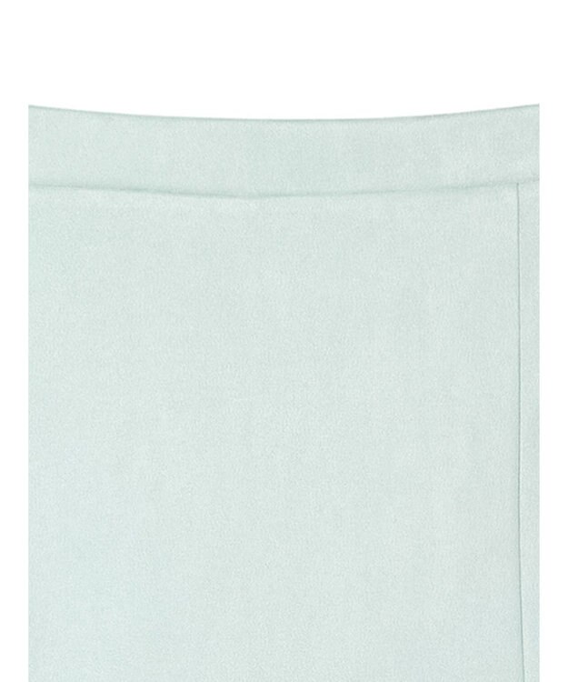 Green Parks マシュマロスエードＩラインスカート Sax