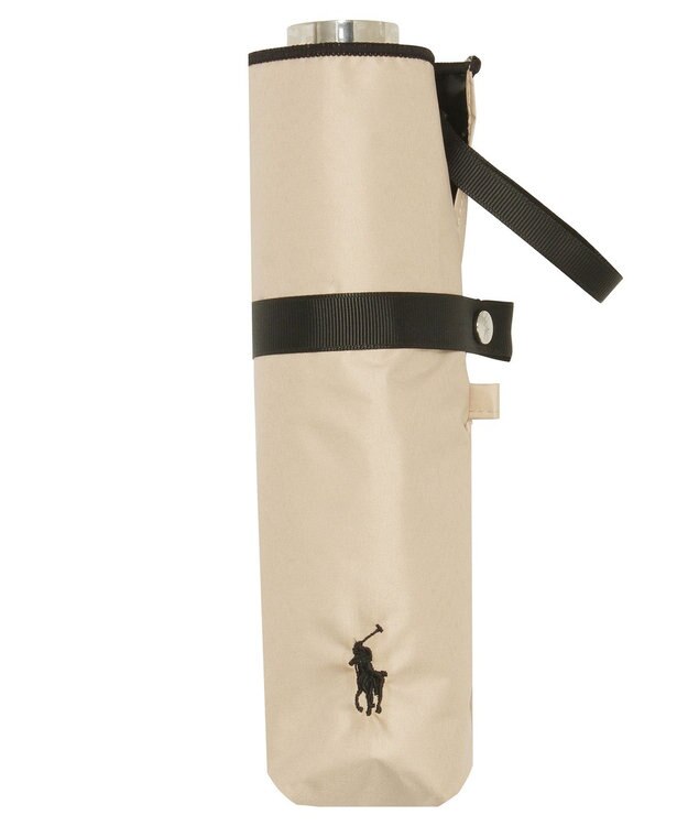 MOONBAT POLO RALPH LAUREN（ポロ ラルフローレン）晴雨兼用日傘 バイカラー 遮光率100% 遮熱 UV ベージュ