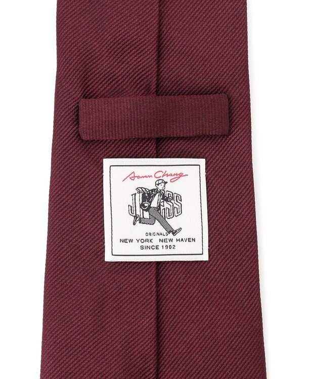 J.PRESS MEN 【AaronChang】ジャガード ネクタイ ワイン系