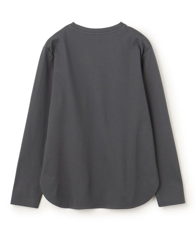 UNFILO 【洗える】ロゴプリントＴシャツ チャコール