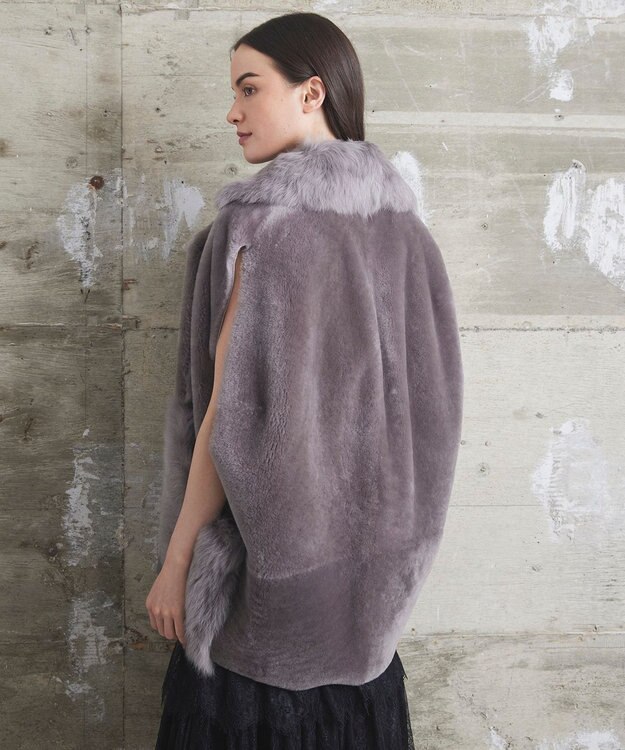 GRACE CONTINENTAL 【BLANCHA】ムートンジレ グレー