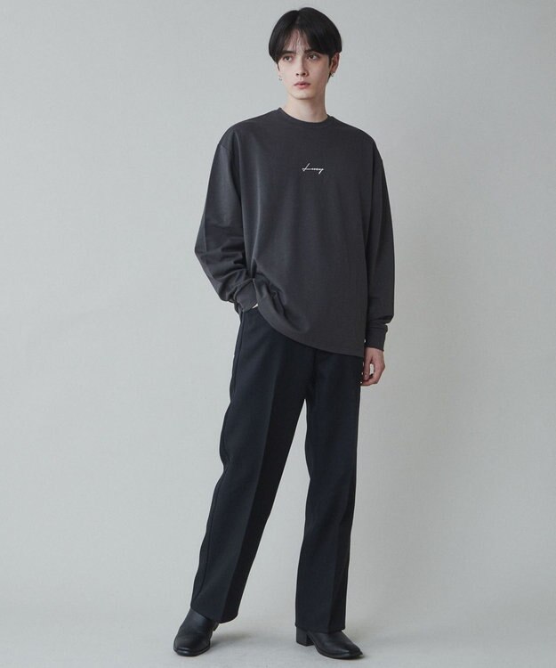 WEGO AIRFUNCTIONシンプルロゴロンT ダークグレー