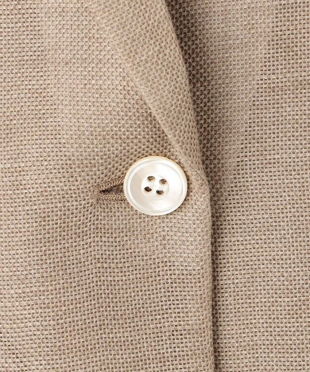 BEIGE， LIATRIS / シアー テーラードジャケット Flax