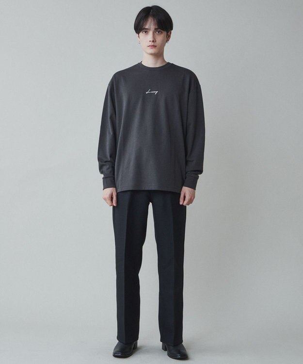 WEGO AIRFUNCTIONシンプルロゴロンT ダークグレー