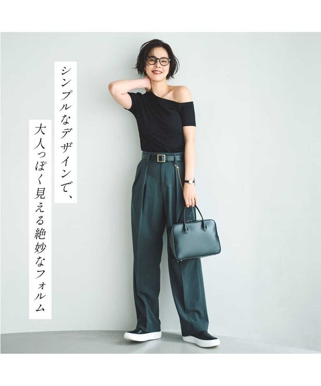 Pointer 【浅見れいなさん×Pointerコラボ】日本製 本革スリッポン ブラック