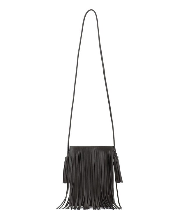23区 NOMADIS DANCE タッセル ミニ ショルダーバッグ ブラック系