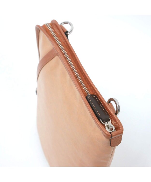 PELLE BORSA 縦型ポシェット Alive アライブ 4437 テラコッタ