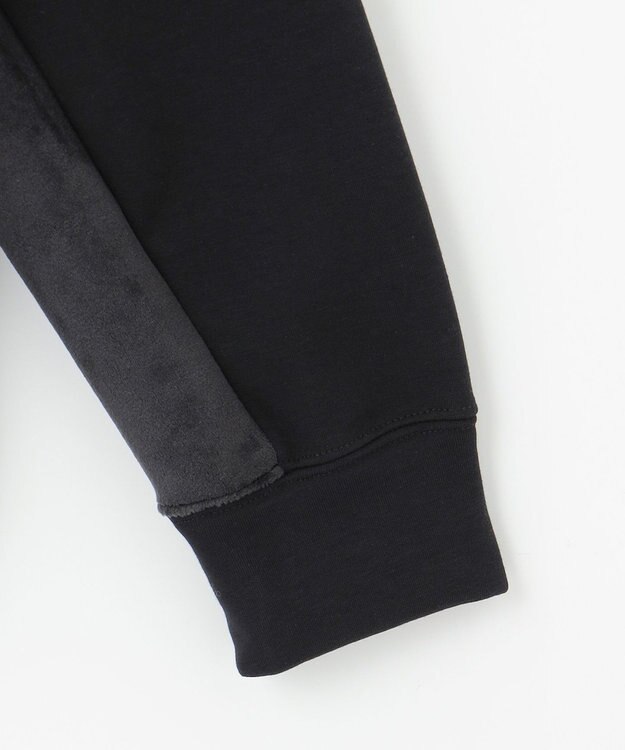 PW CIRCULUS 【MEN】ジャージー スタンド ジップアップ ブルゾン ブラック系