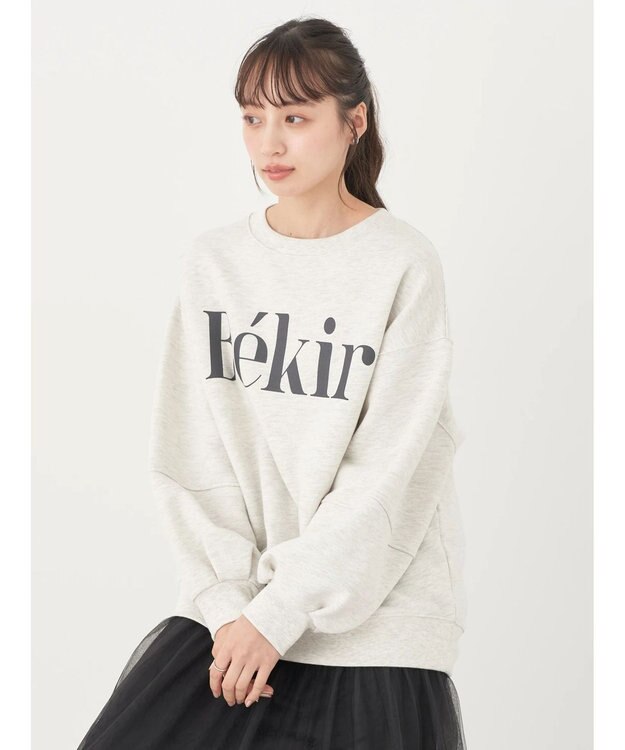 earth music&ecology Ｂｅｋｉｒ裏起毛スウェット Oatmeal