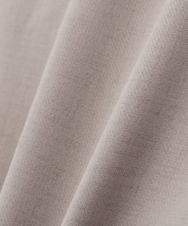 Green Parks イージーケアバックフリルジレ Gray Mixture