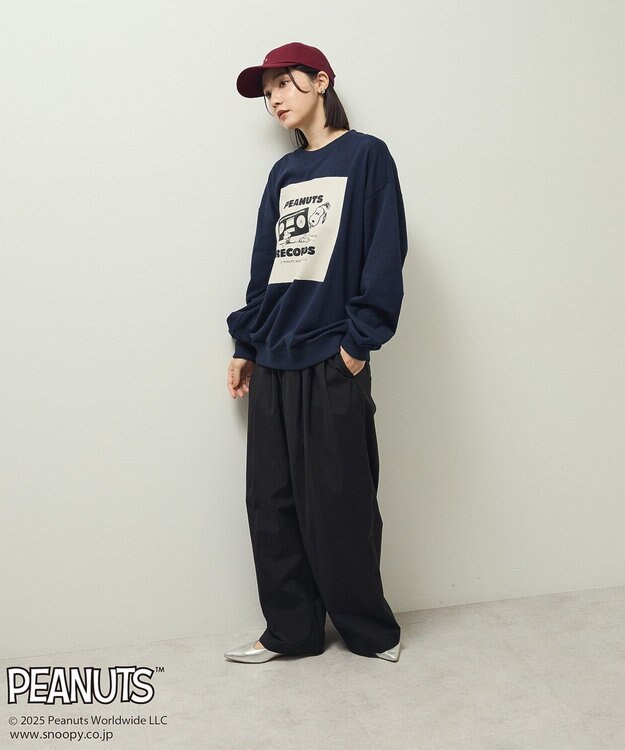 Green Parks ■PEANUTS ラジカセスウェット Navy