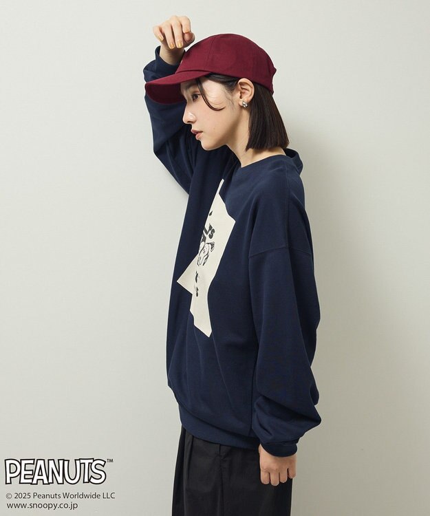 Green Parks ■PEANUTS ラジカセスウェット Navy