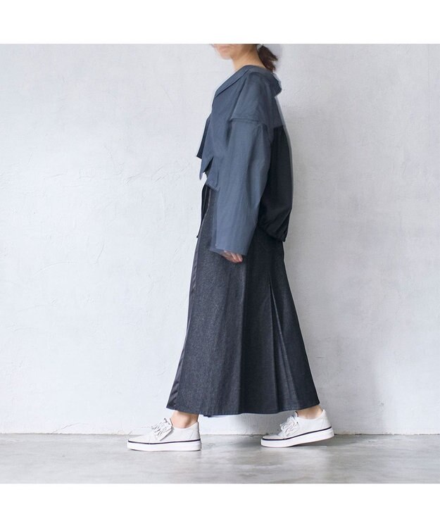 MODE ET JACOMO <D'ICI>フリルベルクロスニーカー ホワイト