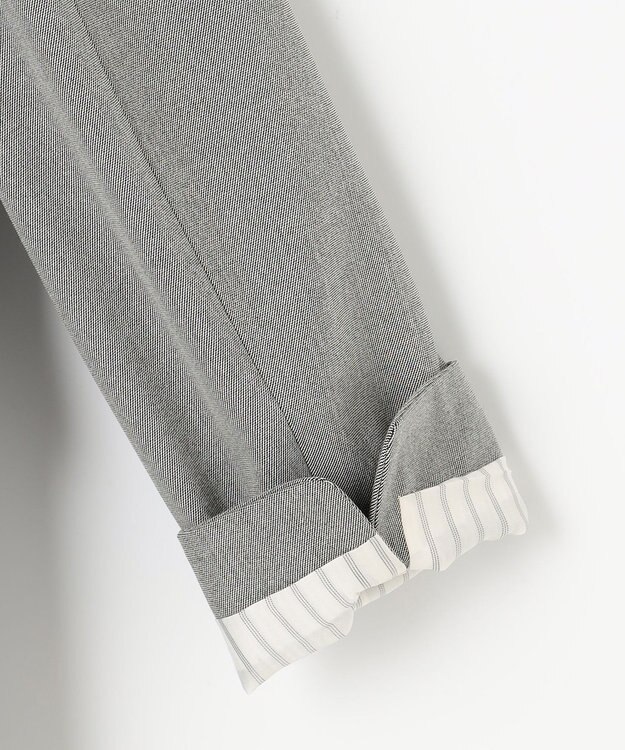 ANY SIS L 【洗える】褒めらレディテーラード ジャケット グレーシャンブレー