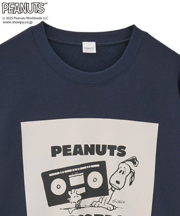 Green Parks ■PEANUTS ラジカセスウェット Navy