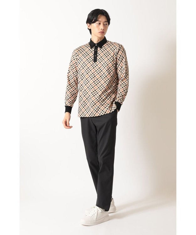 DAKS バイヤスチェック スムースポロ ハウスチェック